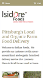 Mobile Screenshot of isidorefoods.com